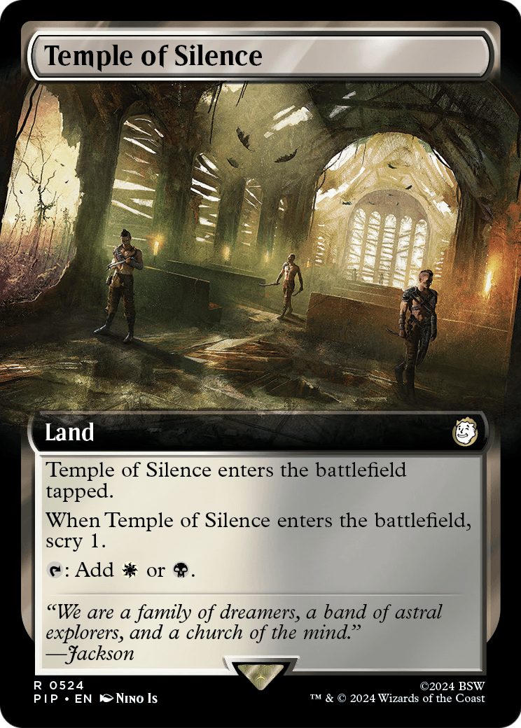 Temple of Silence (Extended Art) (PIP-524) - Fallout: (Extended Art)