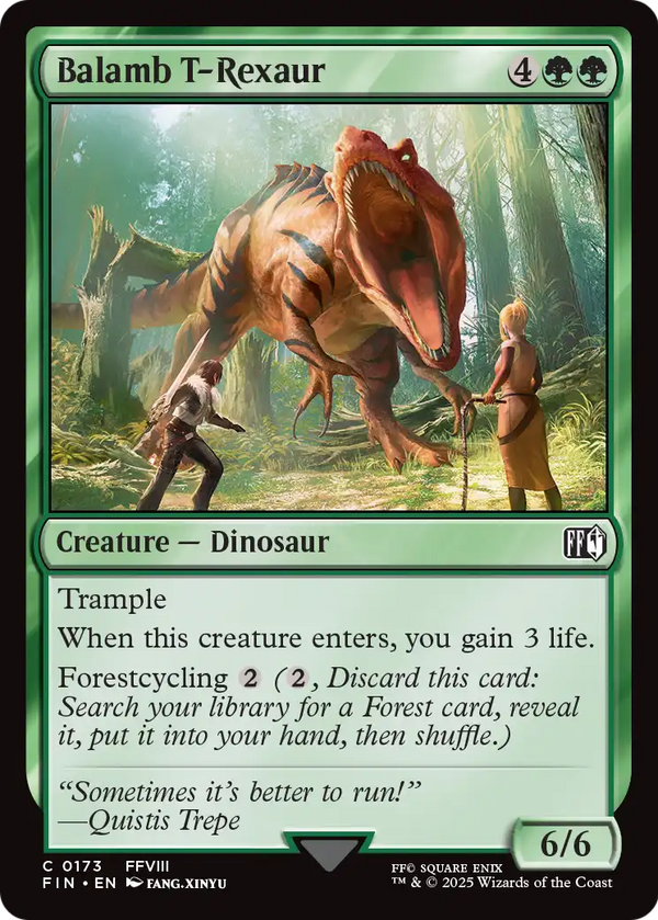 Balamb T-Rexaur (FIN-173) - FINAL FANTASY Foil