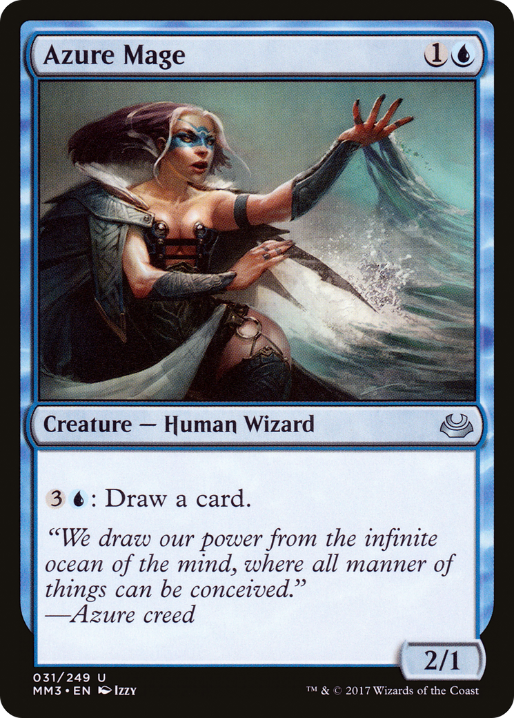Azure Mage (MM3-031) - Modern Masters 2017 Foil