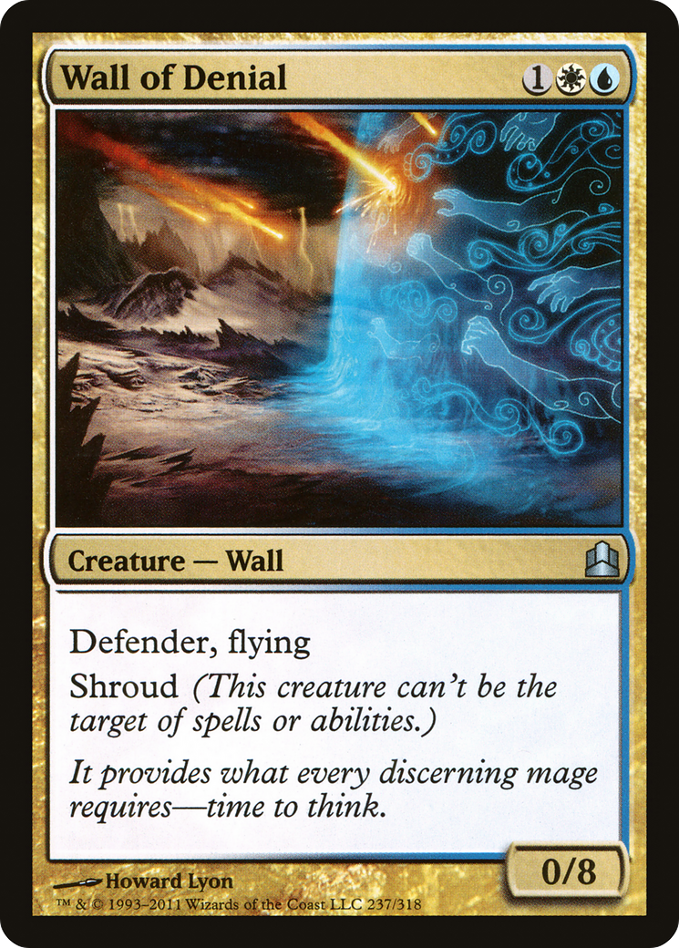 Wall of Denial (CMD-237) - Commander 2011