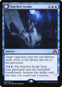 Startled Awake (SOI-088) - Shadows over Innistrad: (Double Faced Transform) Foil