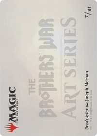 Urza's Sylex // Urza's Sylex (ABRO-007) - The Brothers' War Art Series (Borderless)
