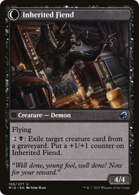 Heirloom Mirror (MID-105) - Innistrad: Midnight Hunt: (Double Faced Transform) Foil