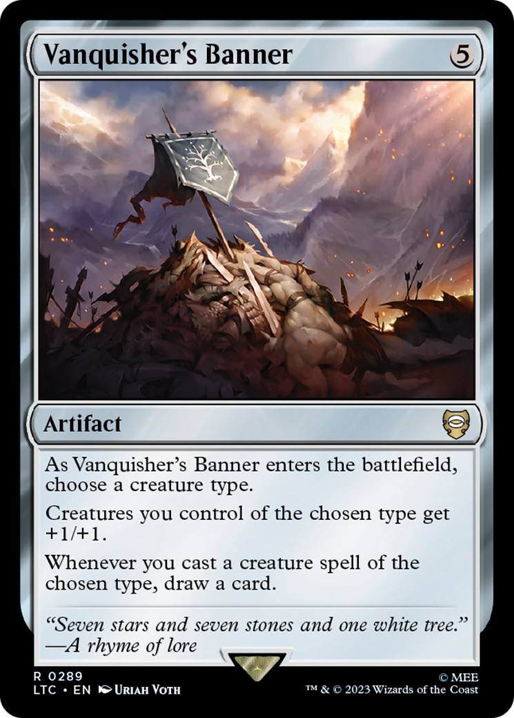 Vanquisher's Banner (LTC-289) - Tales of Middle-earth Commander