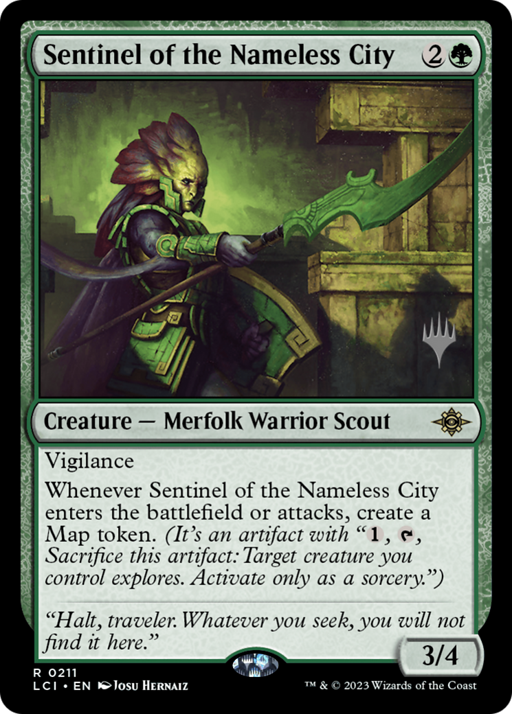 Sentinel of the Nameless City (PPLCI-211) - The Lost Caverns of Ixalan Promos Foil