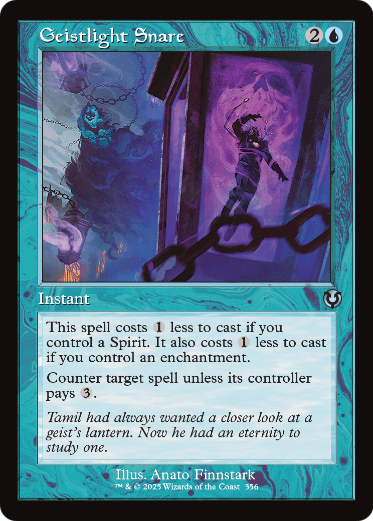 Geistlight Snare (Retro Frame) (INR-356) - Innistrad Remastered Foil