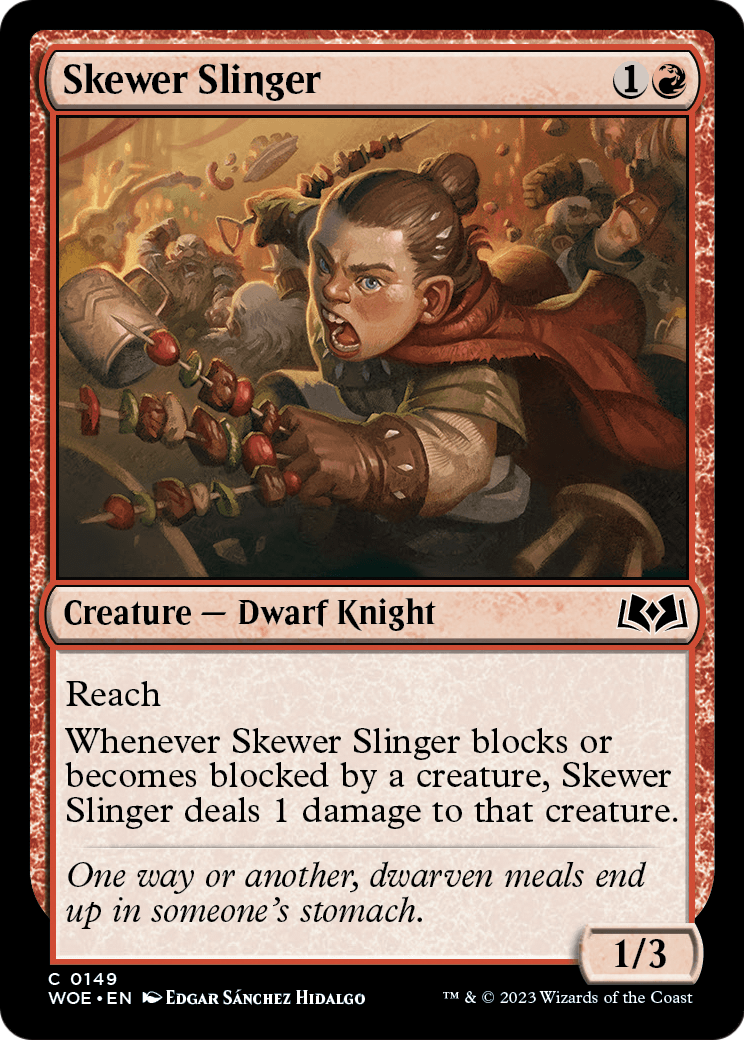 Skewer Slinger (WOE-149) - Wilds of Eldraine