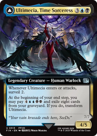 Ultimecia, Time Sorceress (Extended Art) (FIN-513) - FINAL FANTASY: (Extended Art) Foil