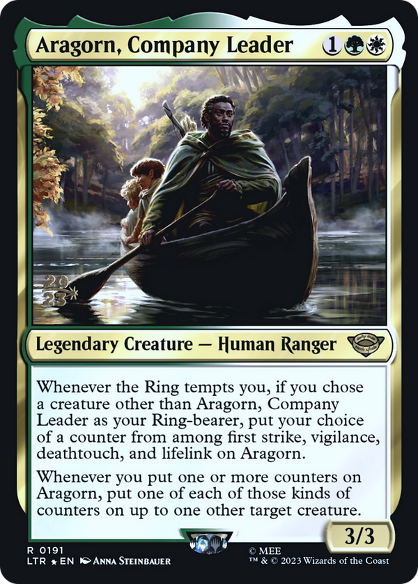 Aragorn, Company Leader (PRE-191) - Tales of Middle-earth Promos Foil