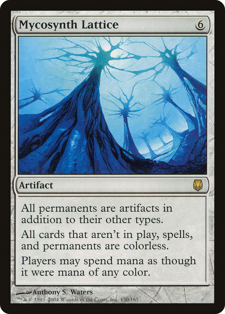 Mycosynth Lattice (DST-130) - Darksteel Foil