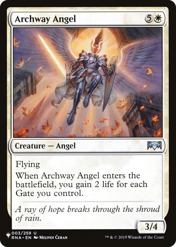 Archway Angel (LIST-003/259) - The List