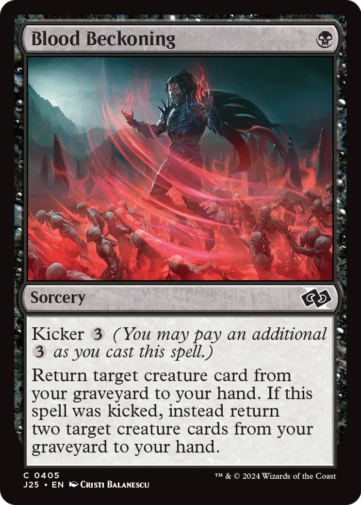 Blood Beckoning (J25-405) - Foundations Jumpstart