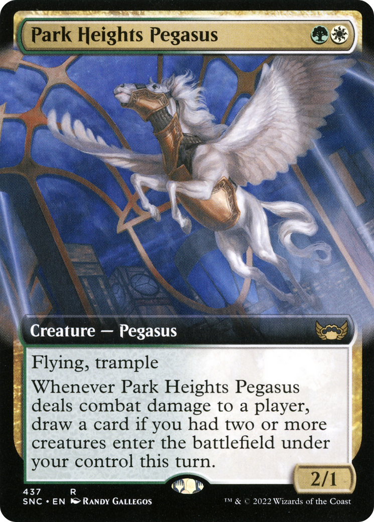 Park Heights Pegasus (Extended Art) (SNC-437) - Streets of New Capenna: (Extended Art) Foil
