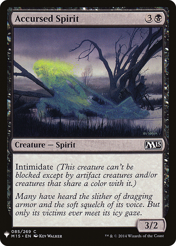 Accursed Spirit (LIST-085) - The List