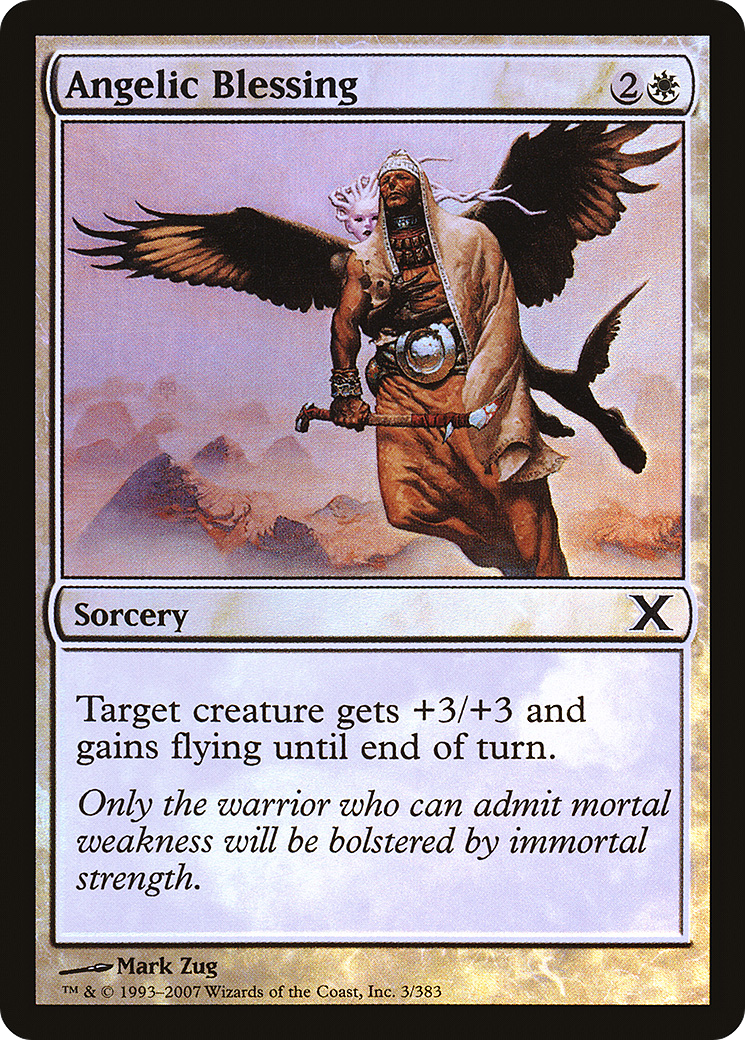 Angelic Blessing (10E-03★) - Tenth Edition Foil