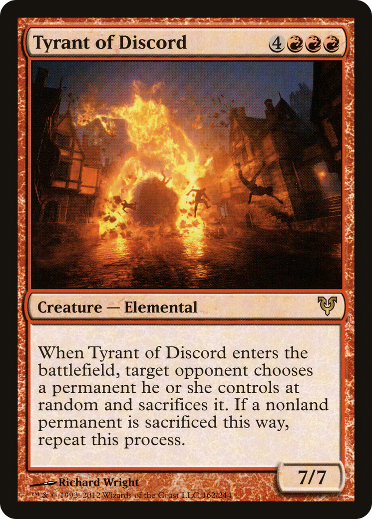 Tyrant of Discord (AVR-162) - Avacyn Restored