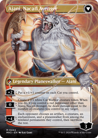 Ajani, Nacatl Pariah (Borderless) (MH3-442) - Modern Horizons 3