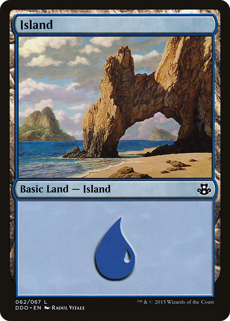 Island (062) (DDO-062) - Duel Decks: Elspeth vs. Kiora