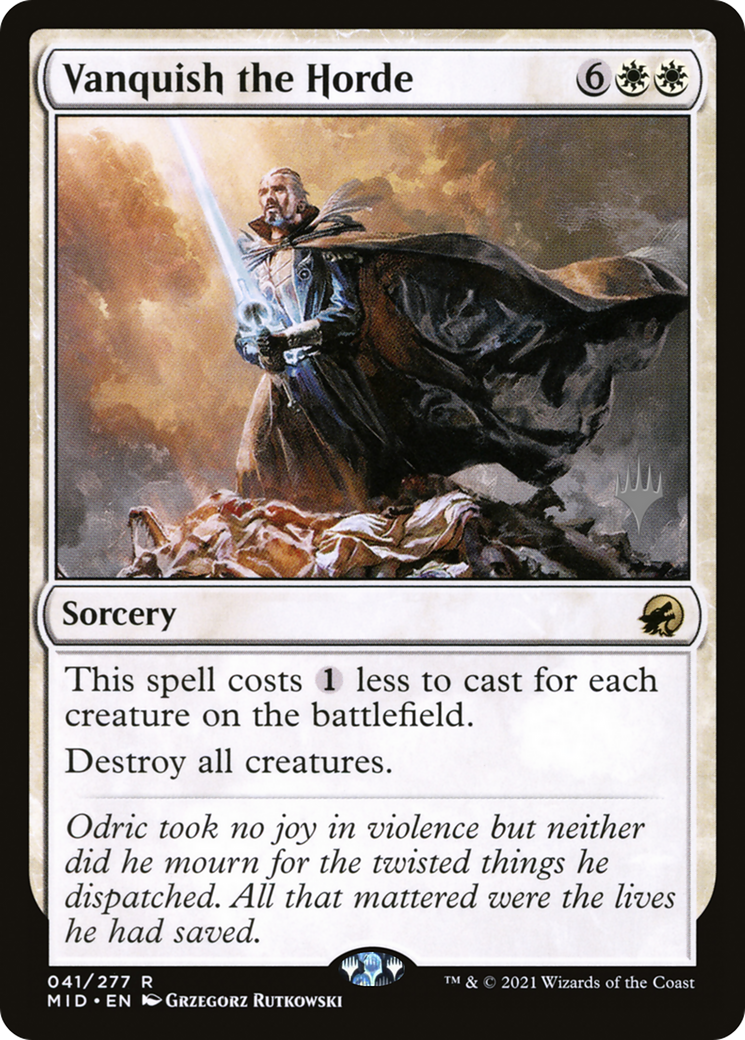 Vanquish the Horde (PPMID-041) - Innistrad: Midnight Hunt Promos