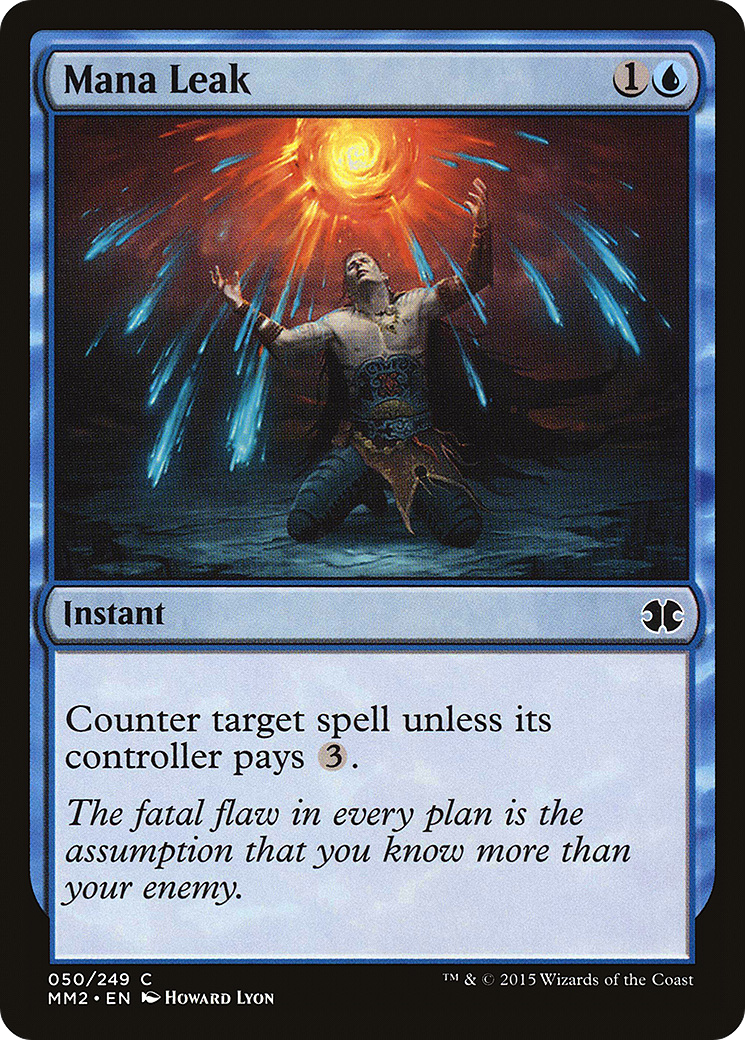 Mana Leak (MM2-050) - Modern Masters 2015 Foil