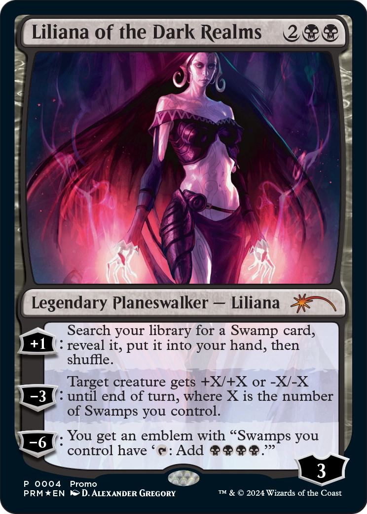 Liliana of the Dark Realms (MEDIA-004) - Media Promos Foil