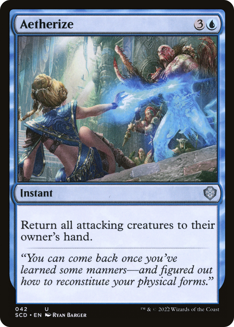 Aetherize (SCD-042) - Starter Commander Decks