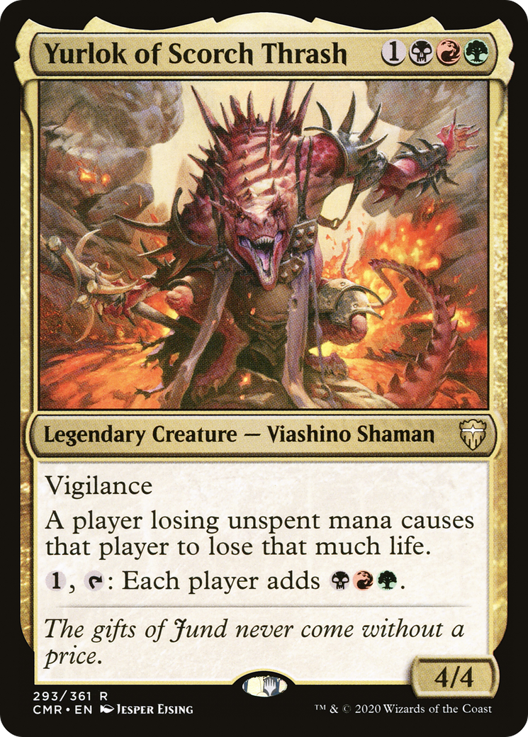 Yurlok of Scorch Thrash (CMR-293) - Commander Legends Foil