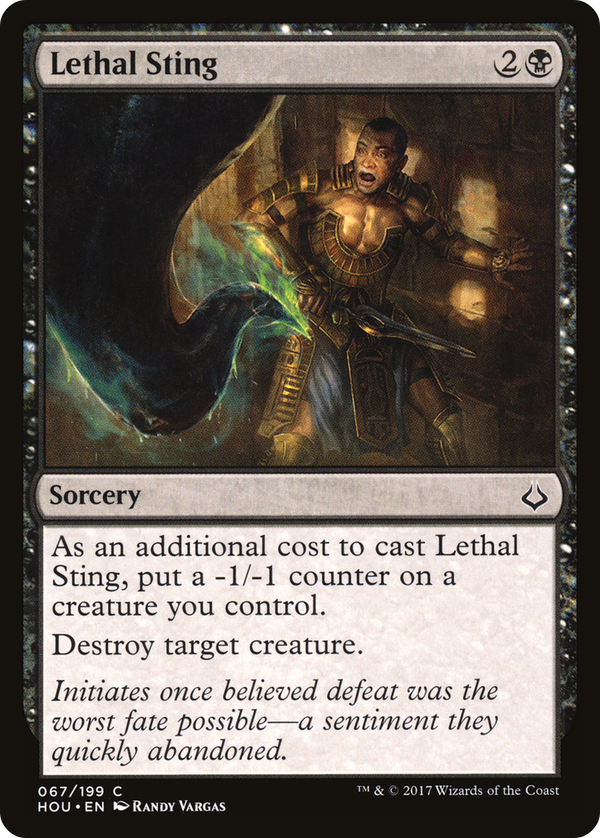 Lethal Sting (HOU-067) - Hour of Devastation
