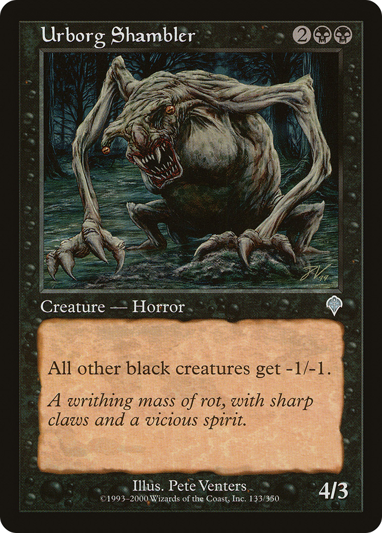 Urborg Shambler (INV-133) - Invasion Foil