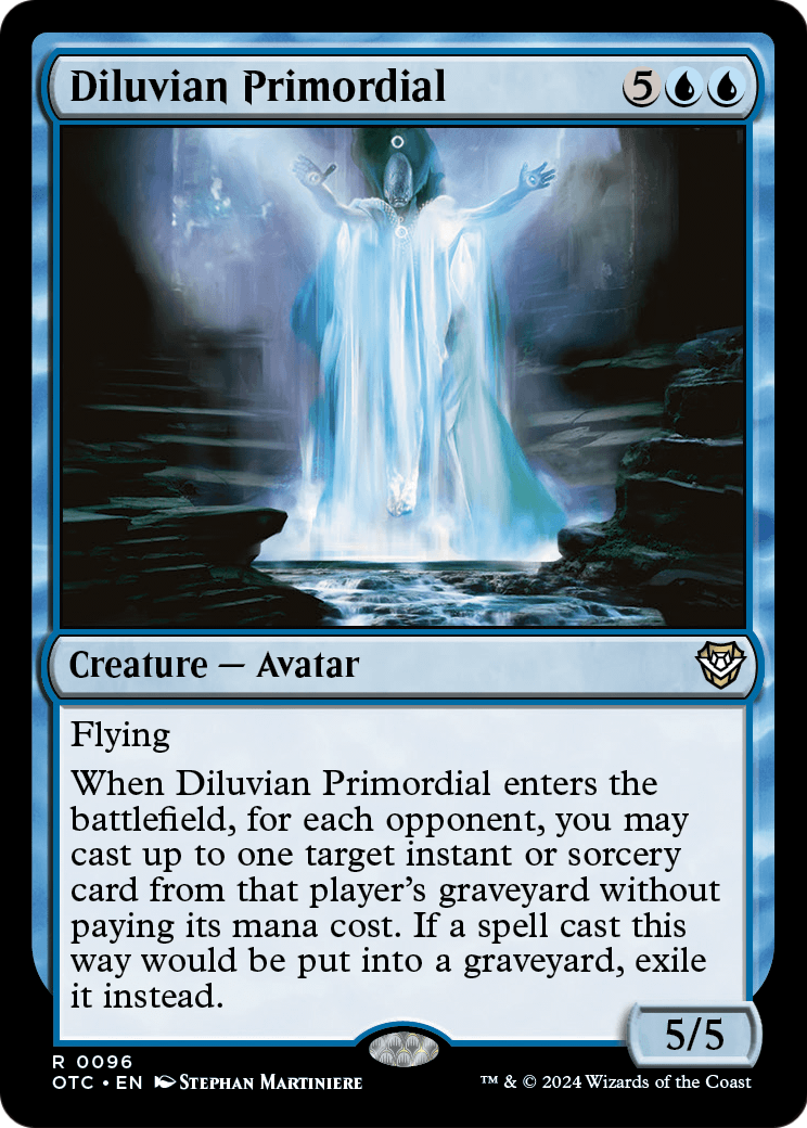 Diluvian Primordial (OTC-096) - Outlaws of Thunder Junction Commander