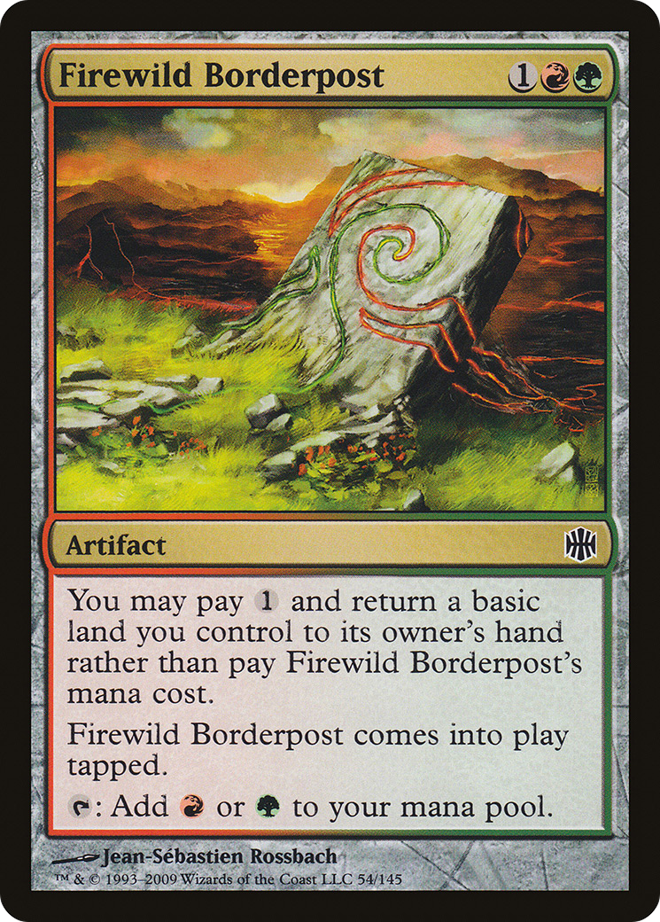Firewild Borderpost (ARB-054) - Alara Reborn Foil