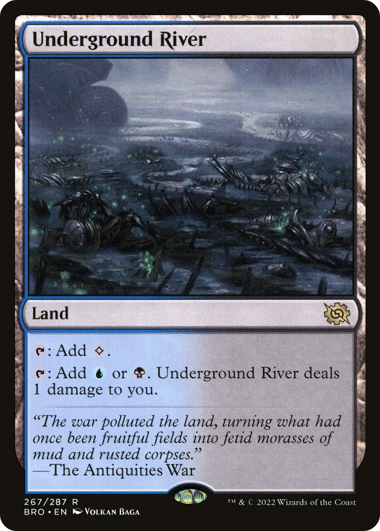 Underground River (BRO-267) - The Brothers' War Foil