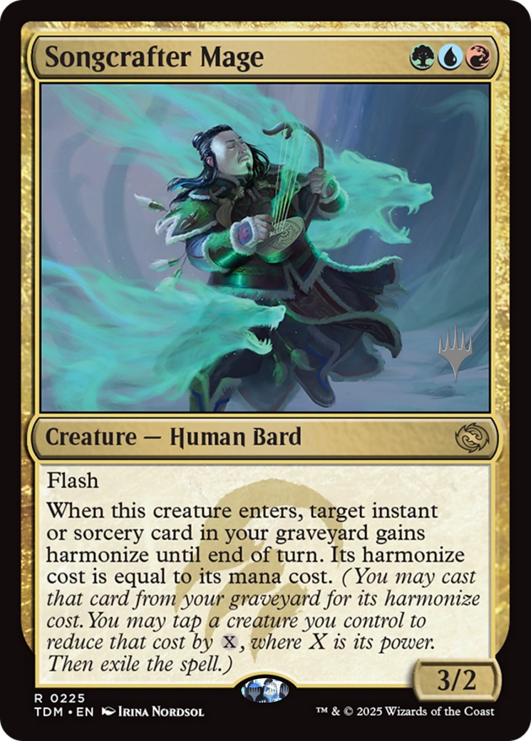 Songcrafter Mage (PPTDM-225) - Promo Pack: Tarkir: Dragonstorm