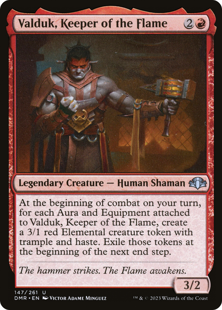 Valduk, Keeper of the Flame (DMR-147) - Dominaria Remastered