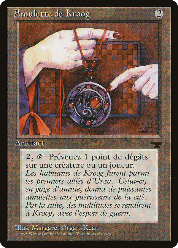 Amulet of Kroog (French) - "Amulette de Kroog" (REN-) - Renaissance