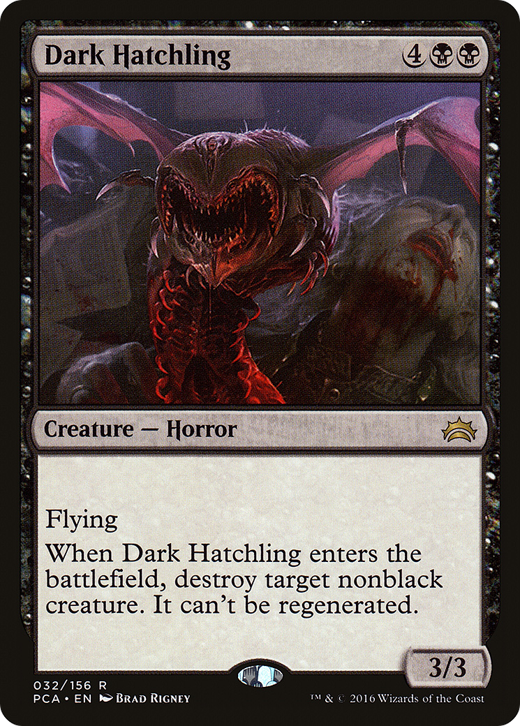 Dark Hatchling (PCA-032) - Planechase Anthology