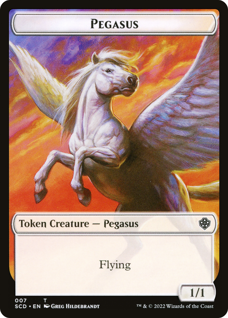 Pegasus (TSCD-007) - Starter Commander Deck Tokens