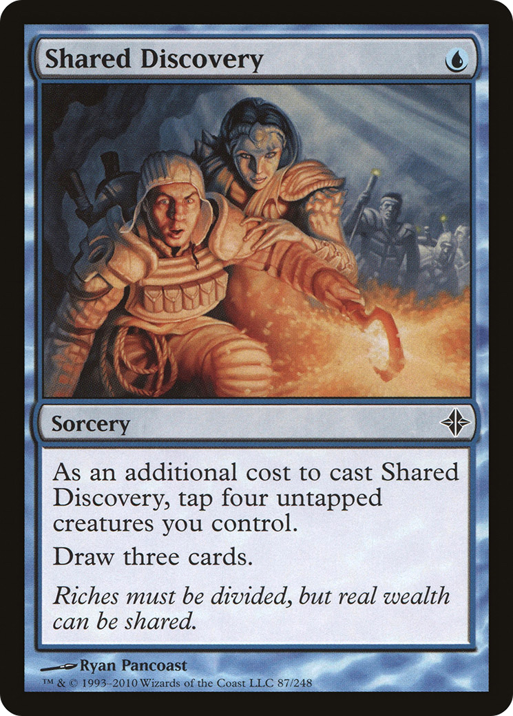 Shared Discovery (ROE-087) - Rise of the Eldrazi Foil