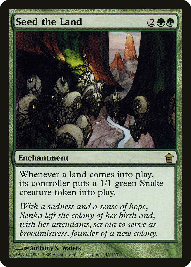 Seed the Land (SOK-146) - Saviors of Kamigawa Foil