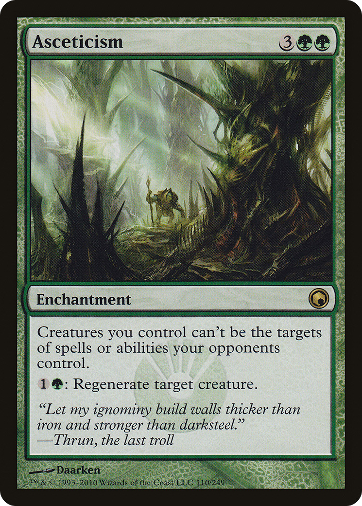 Asceticism (SOM-110) - Scars of Mirrodin Foil