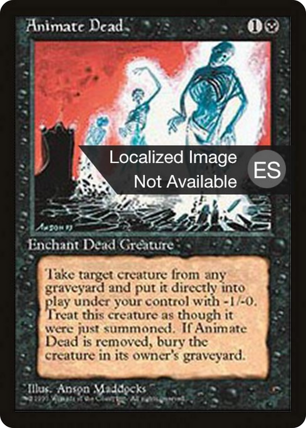 Animate Dead (4BB-002) - Fourth Edition Foreign Black Border