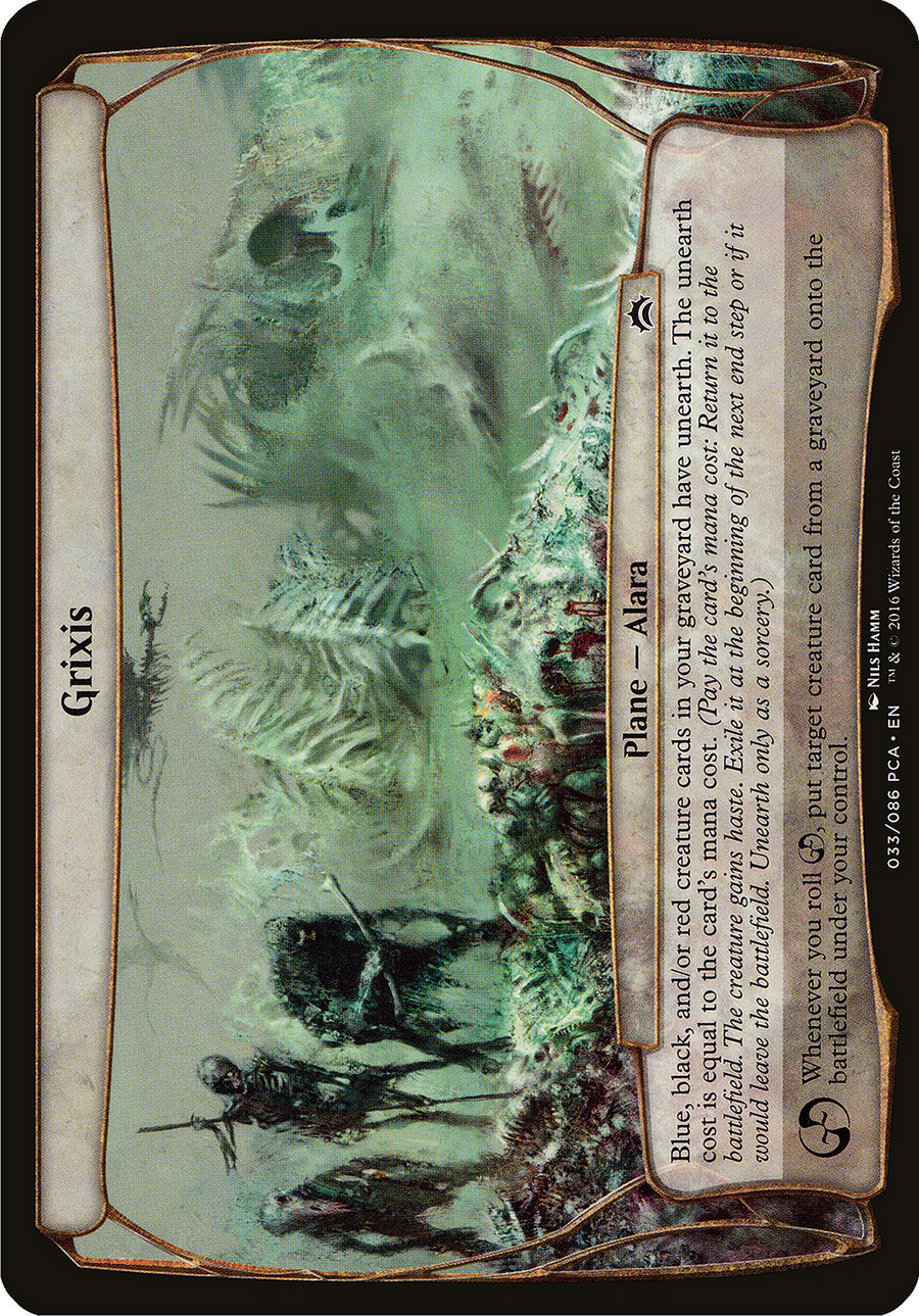Grixis (Planechase Anthology) (OVER-033) - Planechase Anthology Planes