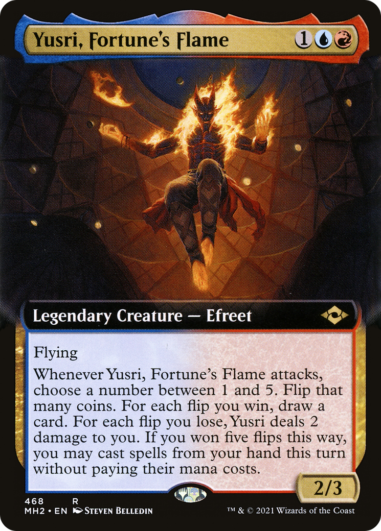 Yusri, Fortune's Flame (Extended Art) (MH2-468) - Modern Horizons 2: (Extended Art)