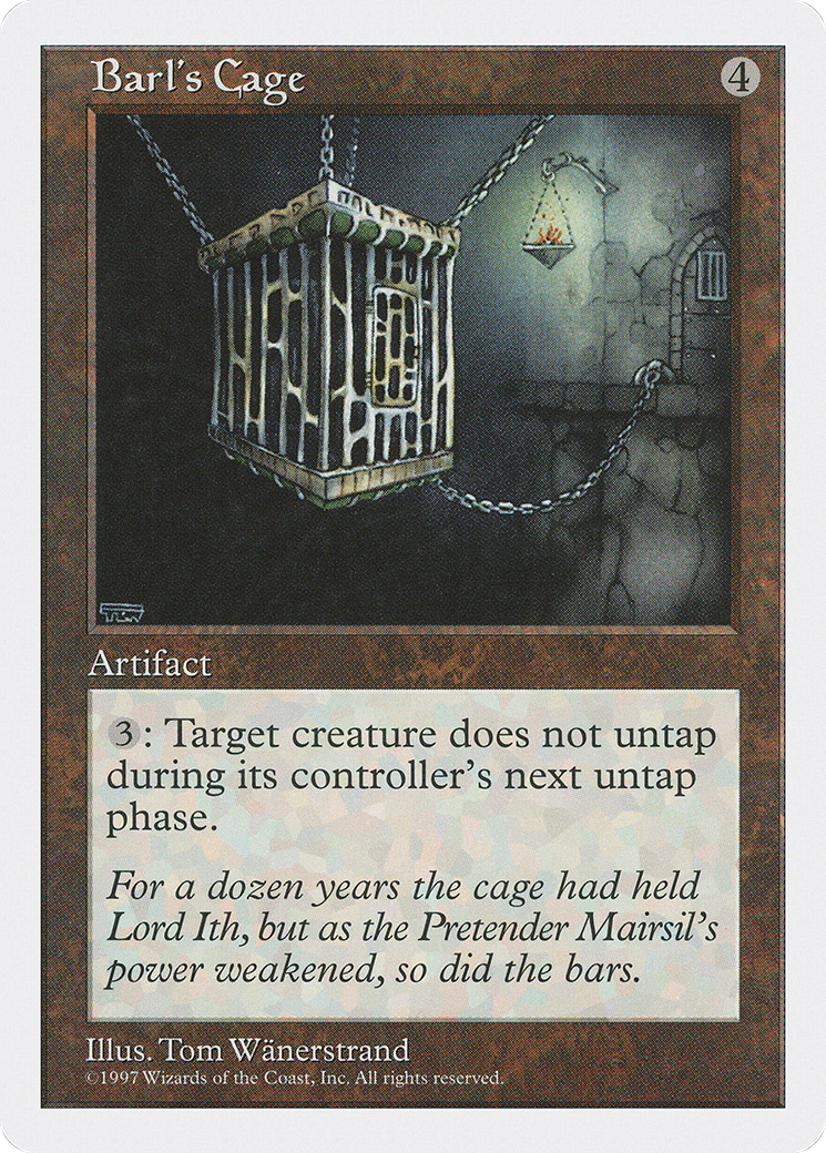 Barl's Cage (5ED-) - Fifth Edition