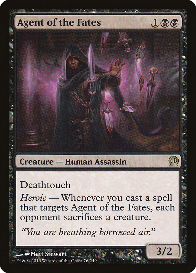 Agent of the Fates (THS-076) - Theros Foil