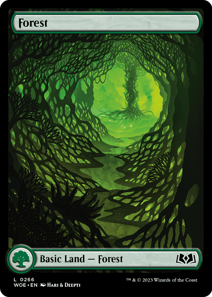 Forest (0266) (WOE-266) - Wilds of Eldraine: (Full Art)