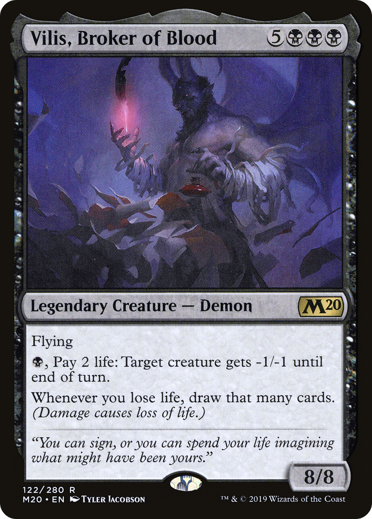 Vilis, Broker of Blood (M20-122) - Core Set 2020