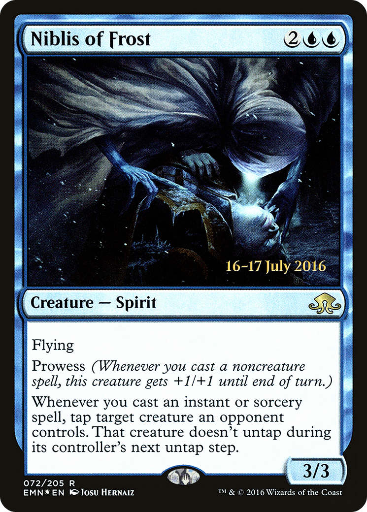 Niblis of Frost (PRE-072) - Eldritch Moon Promos Foil