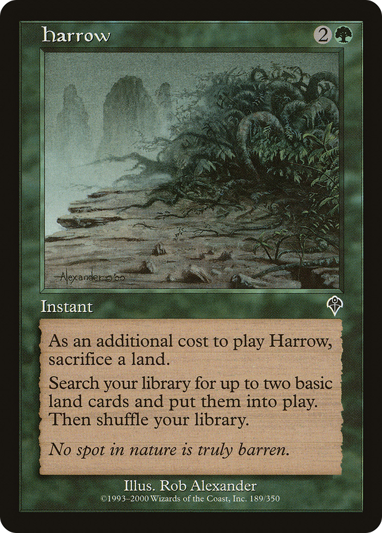 Harrow (INV-189) - Invasion Foil