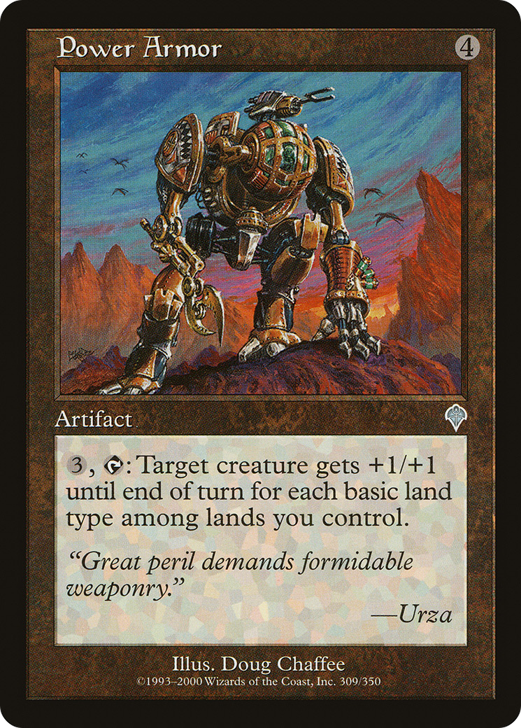 Power Armor (INV-309) - Invasion Foil